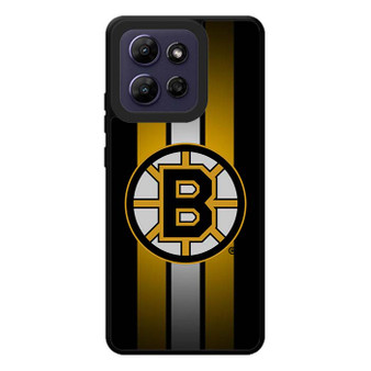 Boston Bruins 3 Motorola Moto G Play 2026 Case