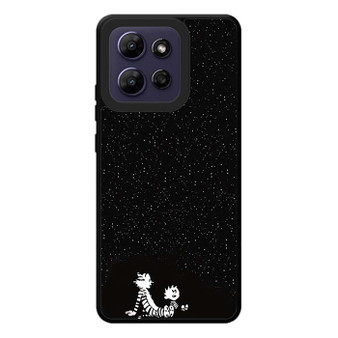 Calvin and Hobbes Under The Night Sky Motorola Moto G Play 2026 Case