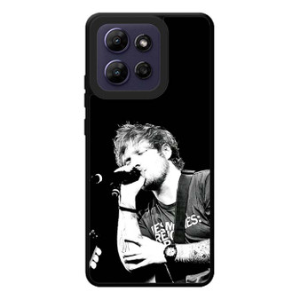Ed Sheeran Black and White Motorola Moto G Play 2026 Case