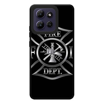 Firefighter silver crest Motorola Moto G Play 2026 Case