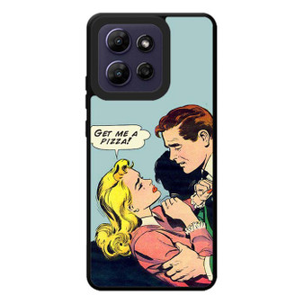Get Me A pizza Comic Motorola Moto G Play 2026 Case