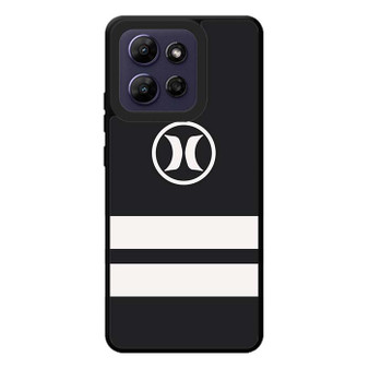 Hurley White Strip Motorola Moto G Play 2026 Case