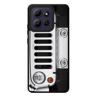 Jeep Wrangler White Motorola Moto G Play 2026 Case