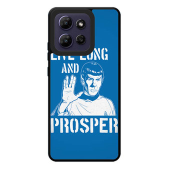 Live Long And Prosper Spock Star trek Motorola Moto G Play 2026 Case