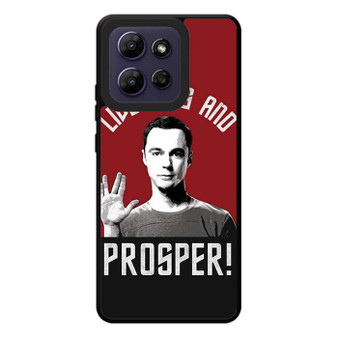 Live Long And Prosper Star trek the big bang theory Motorola Moto G Play 2026 Case