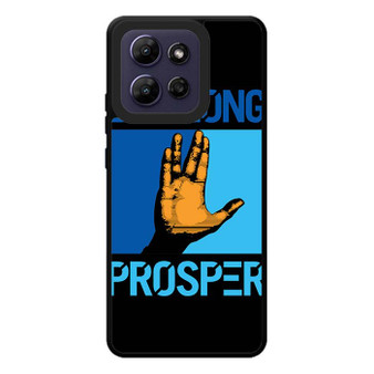 Live Long Prosper hand star trek Motorola Moto G Play 2026 Case