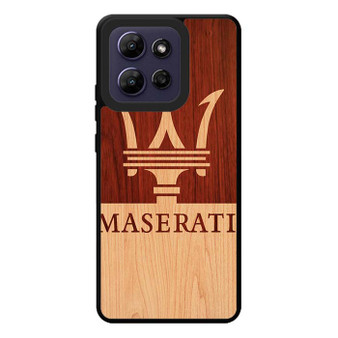 maserati wood Motorola Moto G Play 2026 Case