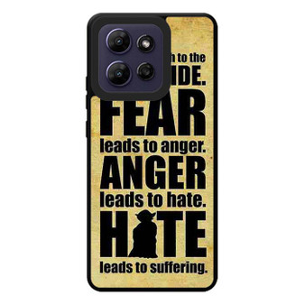 Master Yoda Quotes Motorola Moto G Play 2026 Case