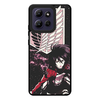 Mikasa Ackerman Attack on Titan Motorola Moto G Play 2026 Case