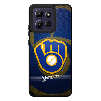 Milwaukee Brewers 1 Motorola Moto G Play 2026 Case