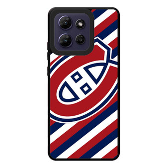 Montreal Canadiens Strips Motorola Moto G Play 2026 Case