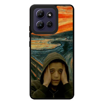 Mr Robot on paint Motorola Moto G Play 2026 Case
