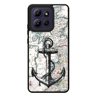 Nautica map and anchor Motorola Moto G Play 2026 Case