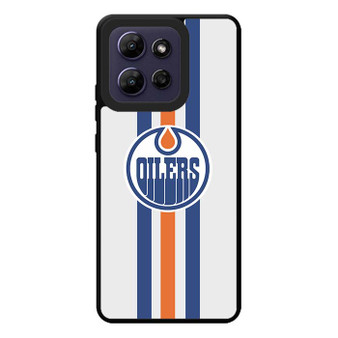 NHL Edmonton Oilers 3 Motorola Moto G Play 2026 Case