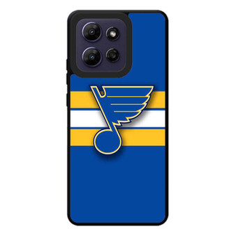 NHL St Louis Blues 3 Motorola Moto G Play 2026 Case