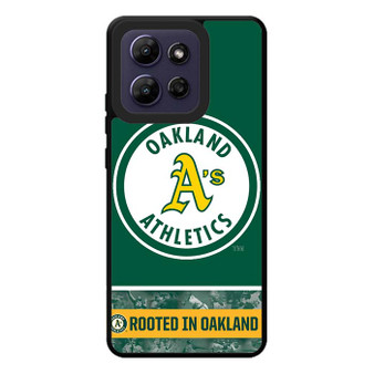 Oakland Athletics Rooted In Oakland Motorola Moto G Play 2026 Case