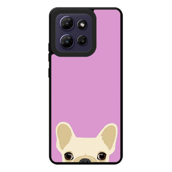 pink french bulldog Motorola Moto G Play 2026 Case