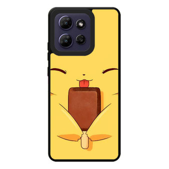 Pokemon Pikachu eating ice stick Motorola Moto G Play 2026 Case