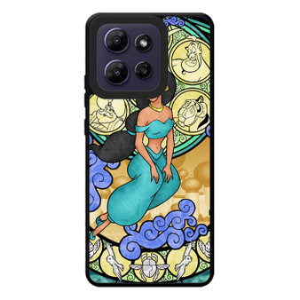 princess jasmine stained glass Motorola Moto G Play 2026 Case
