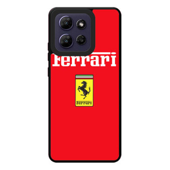 Red Ferrari Motorola Moto G Play 2026 Case
