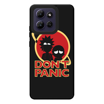 Rick And Morty Dont Panic Motorola Moto G Play 2026 Case