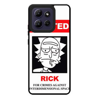Rick And Morty Rick wanted Motorola Moto G Play 2026 Case