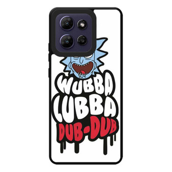 Rick and Morty Wubba Lubba Dub Dub 1 Motorola Moto G Play 2026 Case