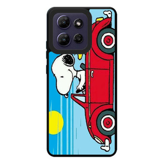 Snoopy in Car Motorola Moto G Play 2026 Case