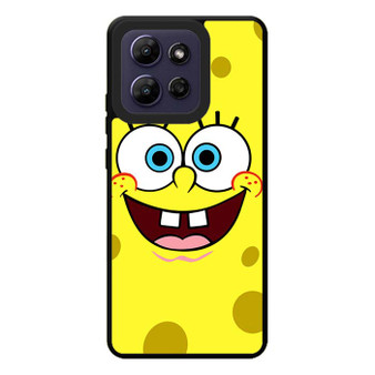 spongebob squarepants face Motorola Moto G Play 2026 Case