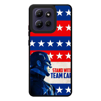 Stand With Captain America Motorola Moto G Play 2026 Case