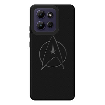 Star Trek Logo Black Motorola Moto G Play 2026 Case