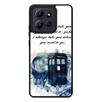 Tardis doctor who Quotes Motorola Moto G Play 2026 Case