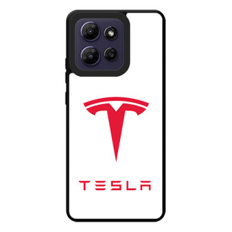 Tesla Logo 2 Motorola Moto G Play 2026 Case