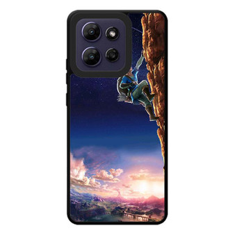 The Legend of Zelda Breath of the Wild Climbing Motorola Moto G Play 2026 Case