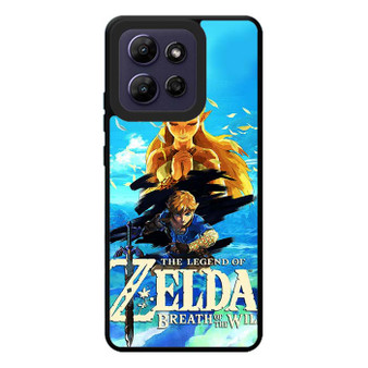 The Legend of Zelda Breath of the Wild Link and Zelda Motorola Moto G Play 2026 Case