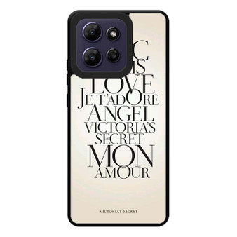 Victoria's Secret Quotes Motorola Moto G Play 2026 Case