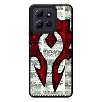 WARCRAFT Logo 2 Motorola Moto G Play 2026 Case