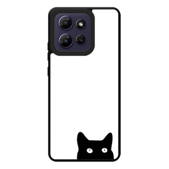 Watching black cat Motorola Moto G Play 2026 Case