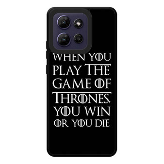 When You Play The Game Of Thrones Motorola Moto G Play 2026 Case