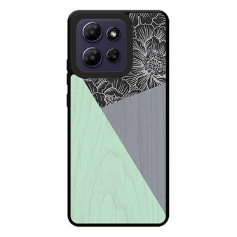 Wood Floral 1 Motorola Moto G Play 2026 Case