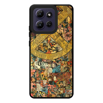 X-Men Comic Pattern Motorola Moto G Play 2026 Case