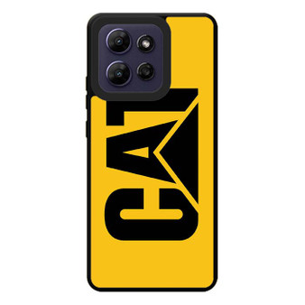 yellow caterpillar logo Motorola Moto G Play 2026 Case