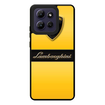 yellow lamborghini Motorola Moto G Play 2026 Case