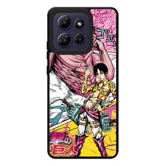Attack on Titan Eren Yeager Jojo Style Motorola Moto G Play 2026 Case