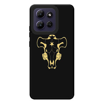 Black Clover The Black Bulls Logo Motorola Moto G Play 2026 Case