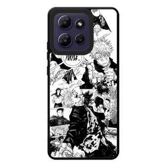 Jujutsu Kaisen Gojo Vs Toji Manga Motorola Moto G Play 2026 Case