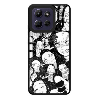 Nezuko Demon Slayer Collage Motorola Moto G Play 2026 Case