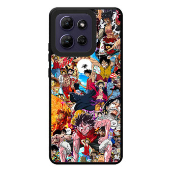 One Piece Luffy Collages 1 Motorola Moto G Play 2026 Case