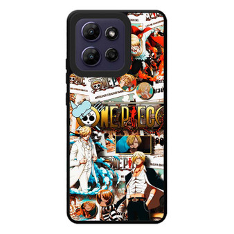 One Piece Sanji Collages 1 Motorola Moto G Play 2026 Case