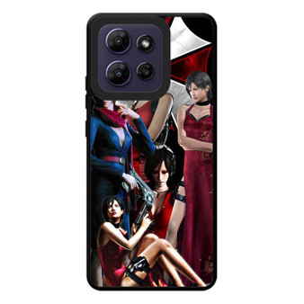 Resident Evil 4 Ada Wong Collages Motorola Moto G Play 2026 Case